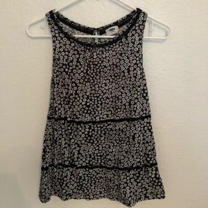 old navy floral tank